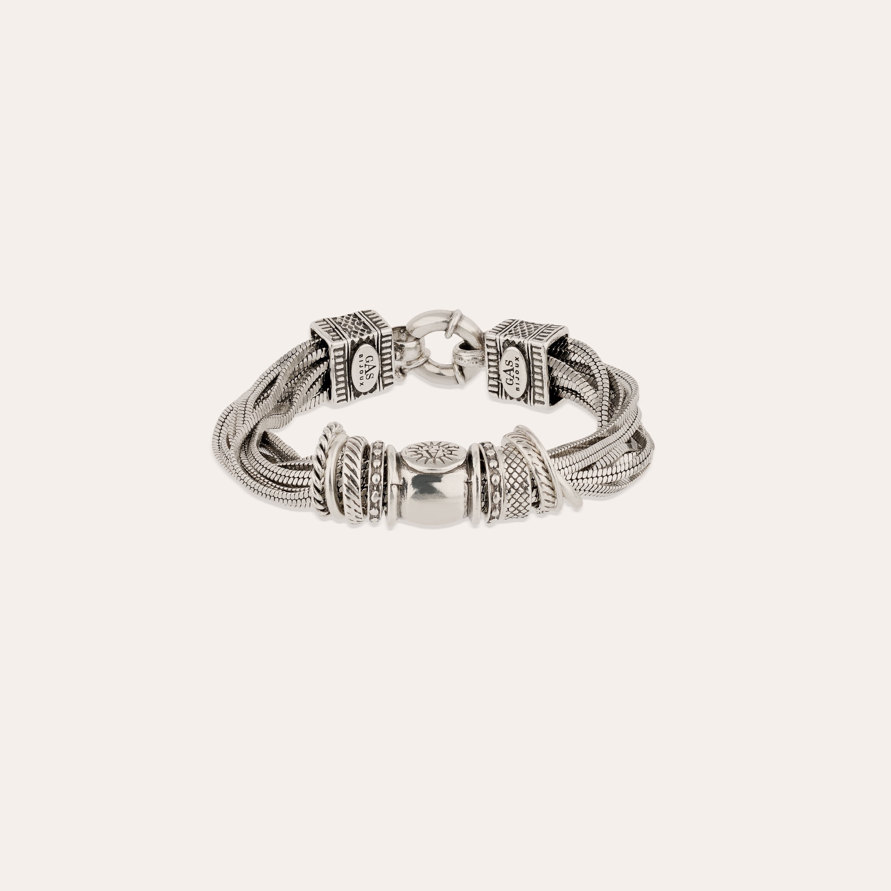 gas-bijoux-bracelet-jos-argent-cha-nes-multiples-et-anneaux-vintage image 1