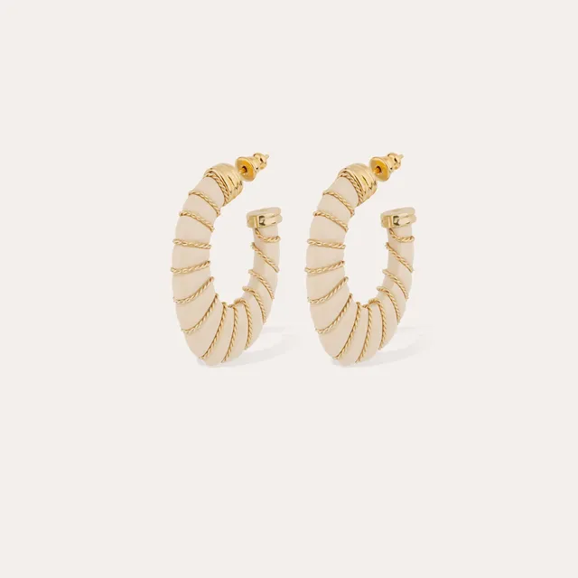 gas-bijoux-boucles-cyclade-petit-mod-le-ac-tate-ivoire-dor image 1