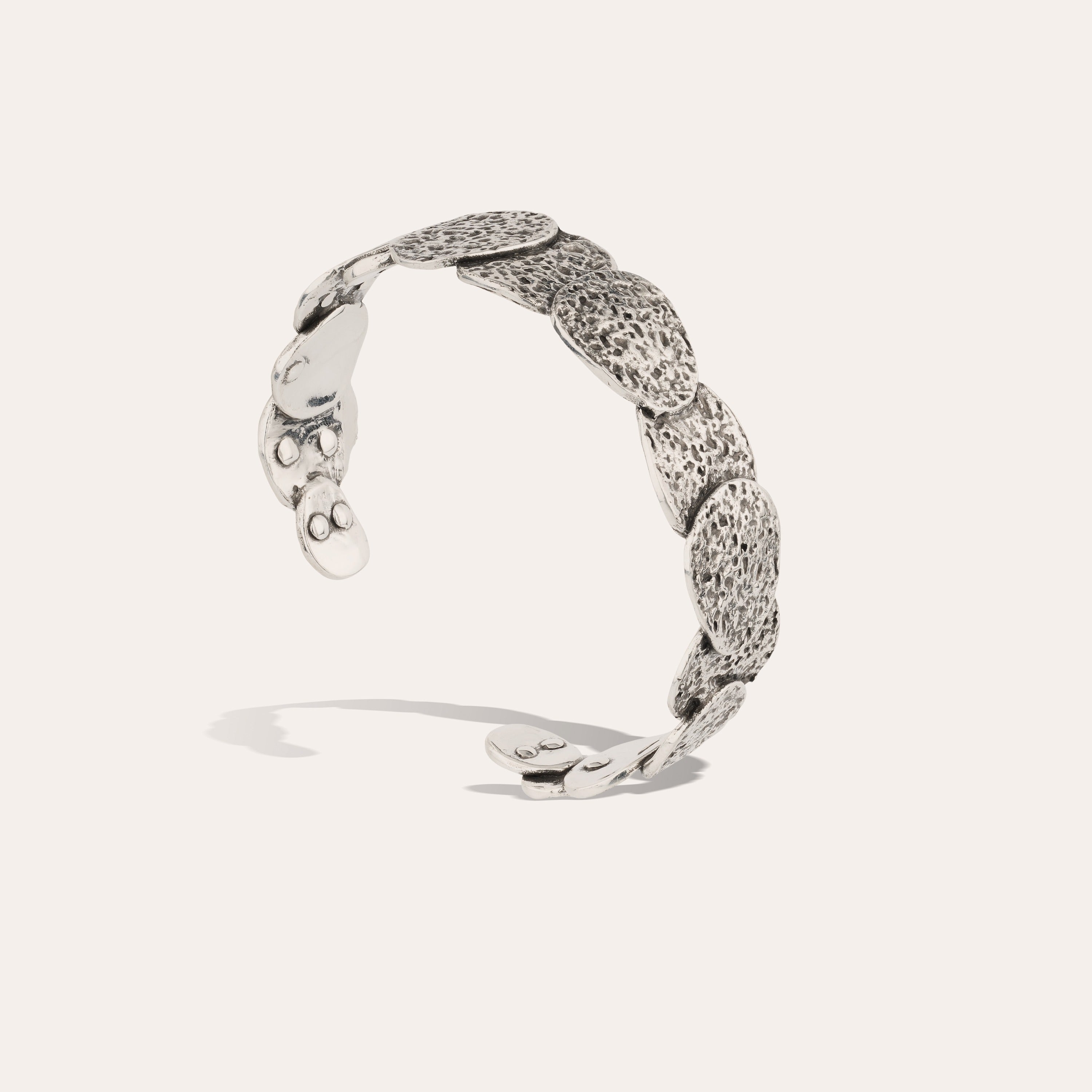 gas-bijoux-bracelet-eclipse-jonc-argent-martel-taille-ajustable image 2