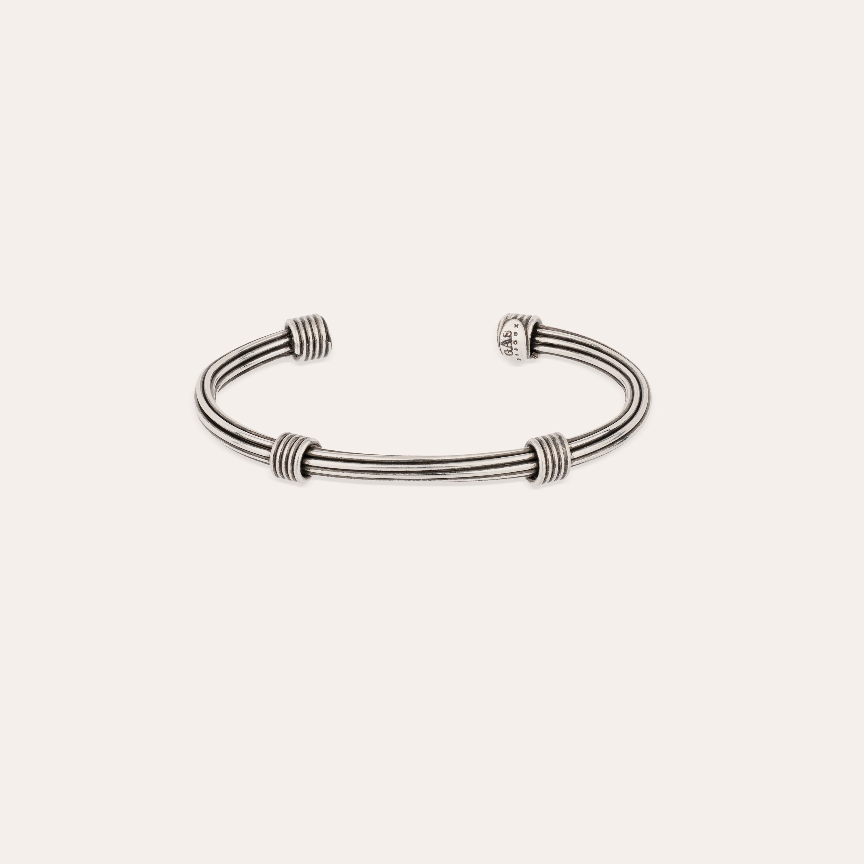 gas-bijoux-bracelet-ariane-argent-taille-ajustable image 1