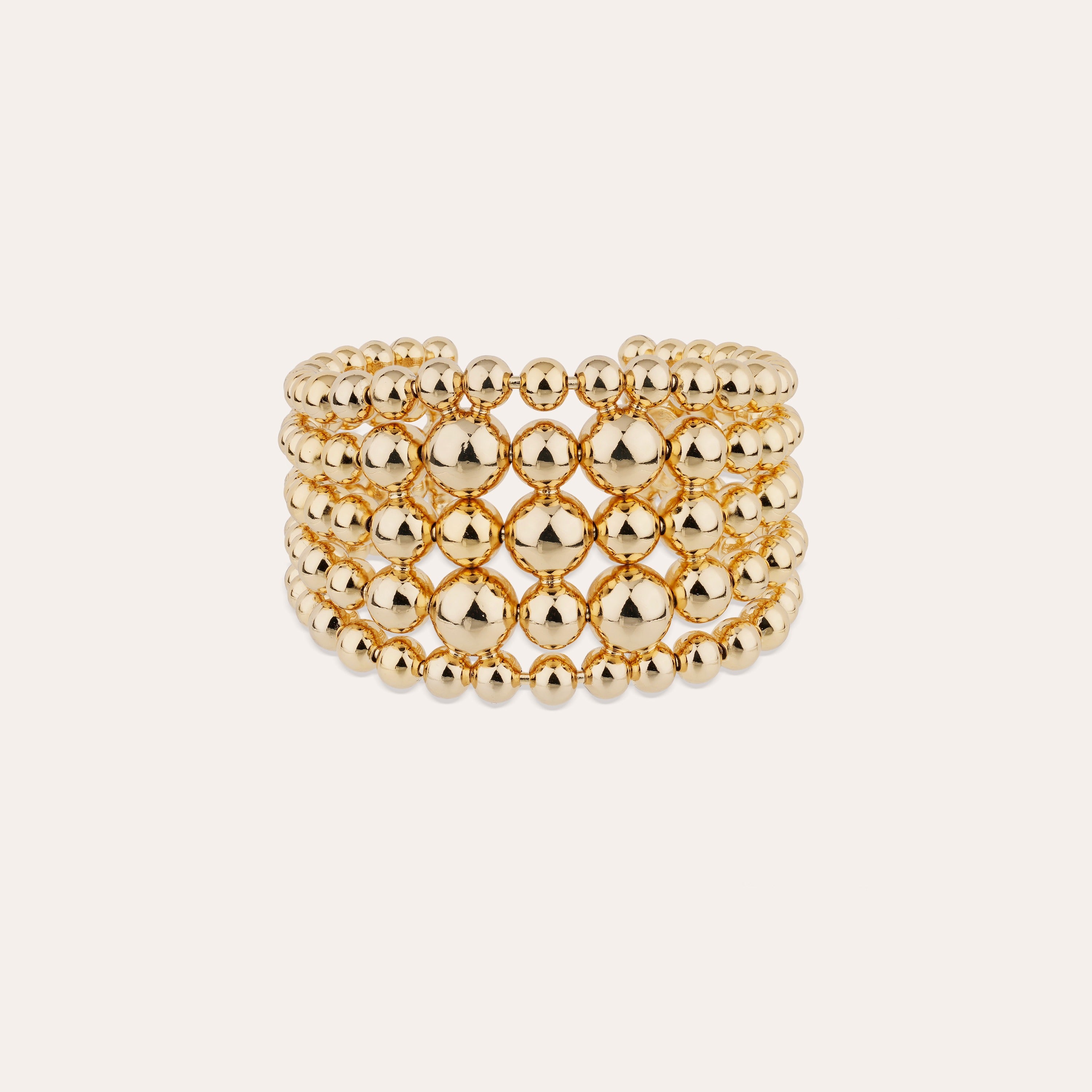 gas-bijoux-bracelet-manchette-multiperla-dor-perles-or-fin image 1