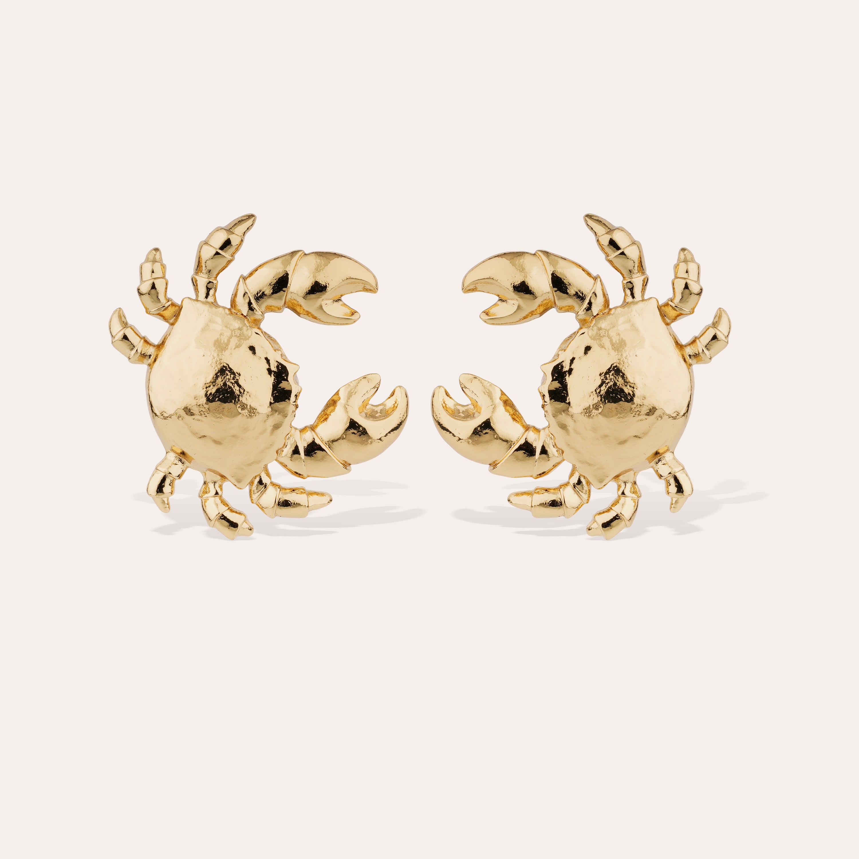 gas-bijoux-krabe-boucles-d-oreilles-puces-crabe-dor-l-or-fin image 1
