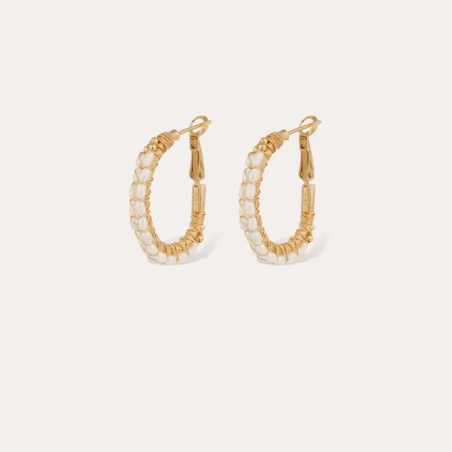 gas-bijoux-boucles-d-oreilles-lyre-moyen-mod-le-cr-oles-dor-es-l-or-fin-tiss-es- image 1
