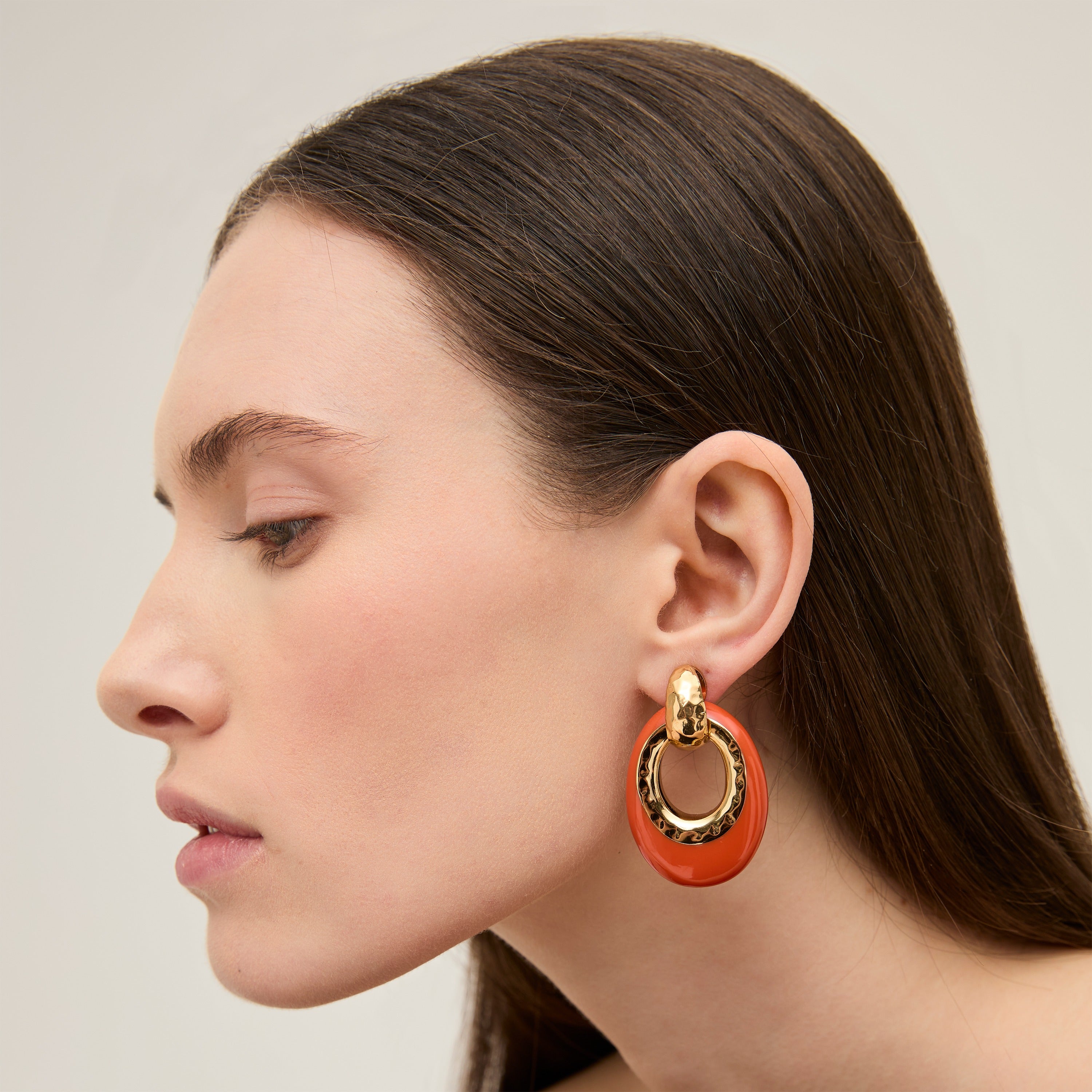 gas-bijoux-selva-boucles-d-oreilles-petit-mod-le-ac-tate-corail-puce-dor-e-marte image 2