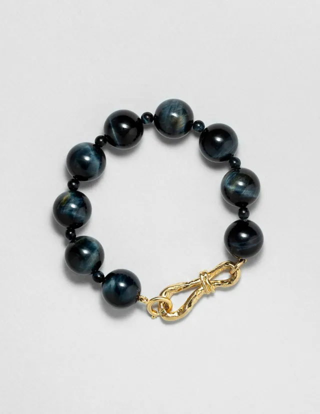 louise-damas-bracelet-le-bleu-bracelet-il-de-faucon-fermoir-n-ud image 1