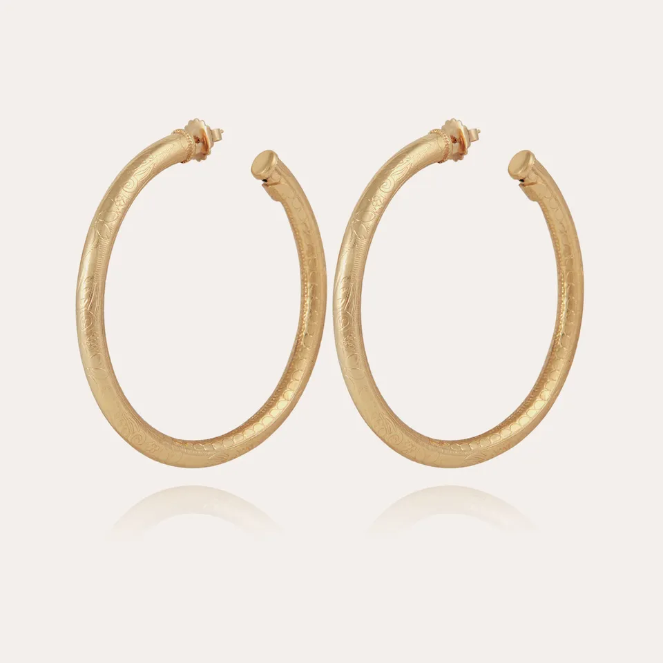 gas-bijoux-boucles-d-oreilles-cr-oles-maoro-grand-mod-le-dor-es-l-or-fin image 1