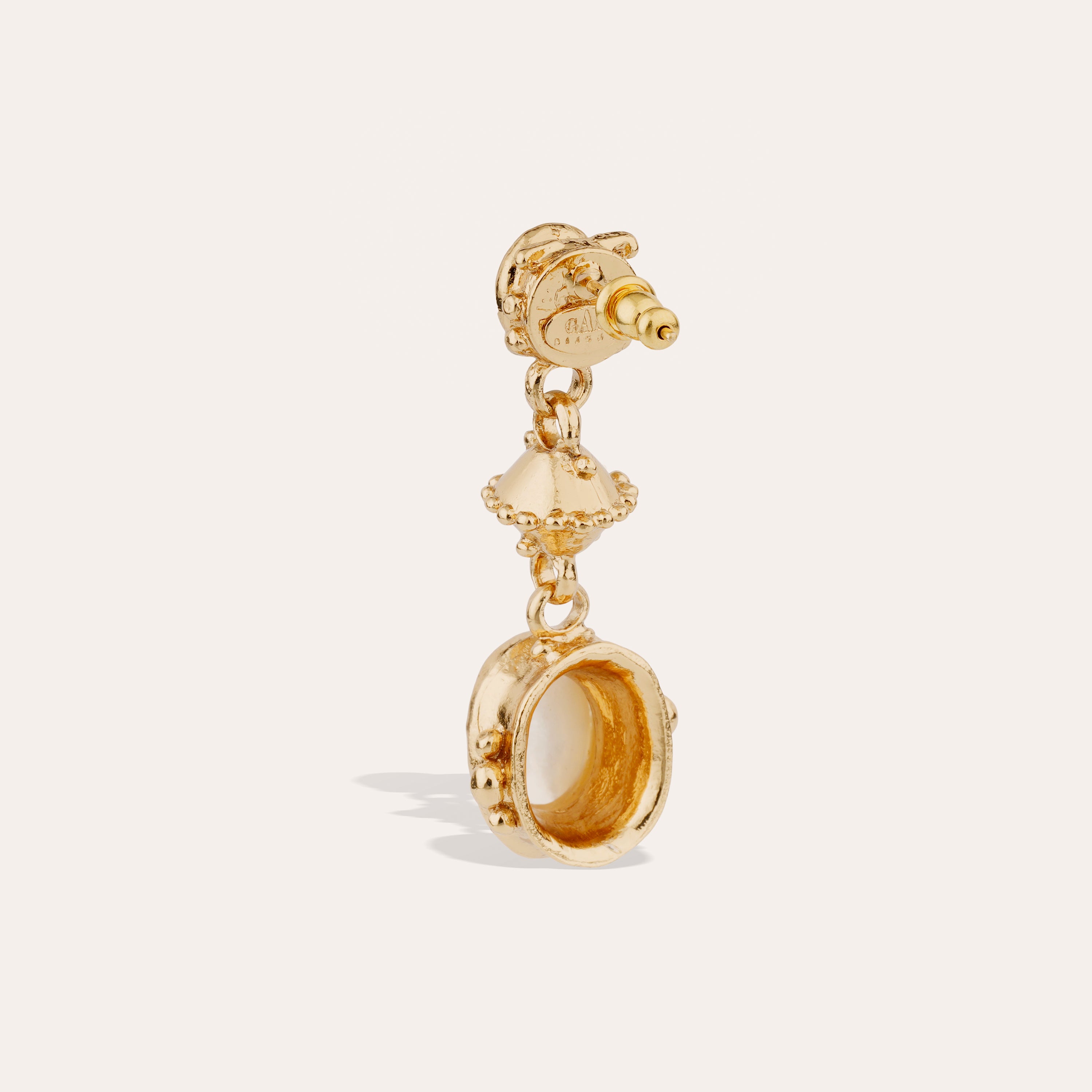 gas-bijoux-boucles-d-oreilles-amarante-trois-rangs-nacre-blanche-bois image 2