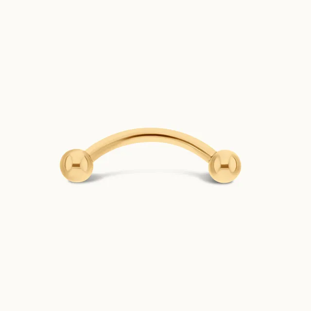 obsidian-piercing-barre-courb-e-banane-titane-polissage-miroir-pour-rook-arcade- image 1