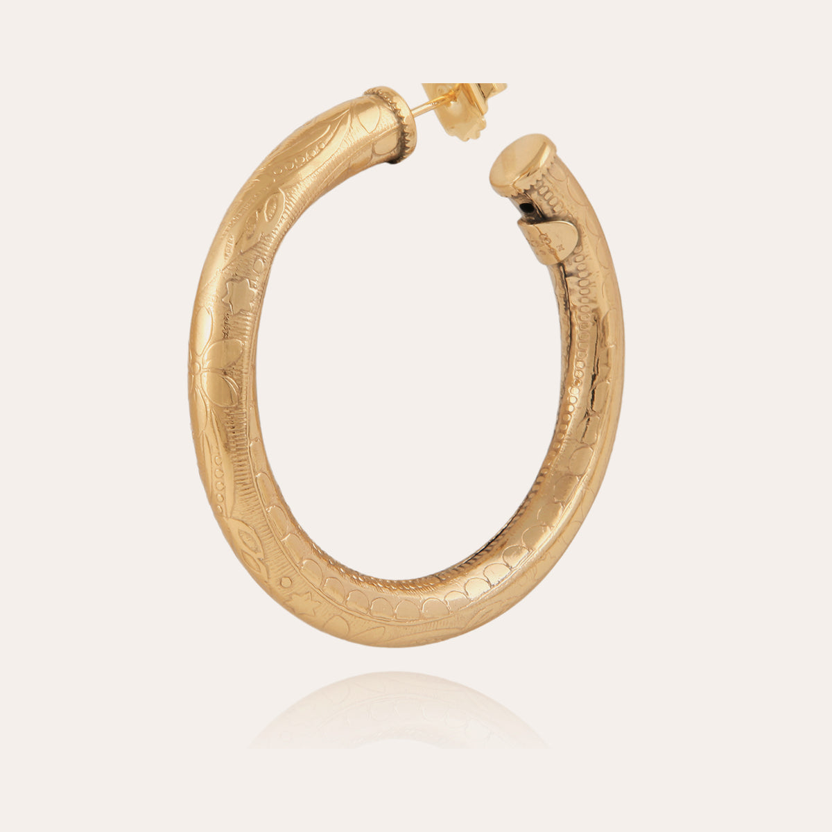 gas-bijoux-boucles-d-oreilles-cr-oles-maoro-petit-mod-le-dor-es-grav-es image 3