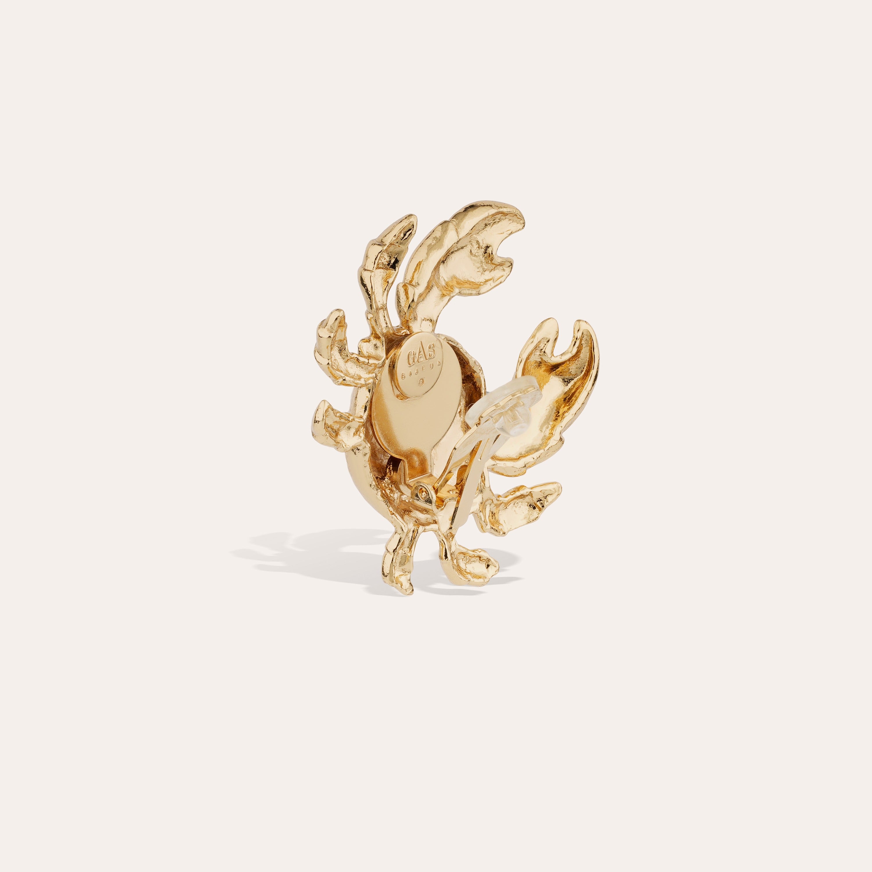 gas-bijoux-krabe-boucles-d-oreilles-puces-crabe-dor-l-or-fin image 3