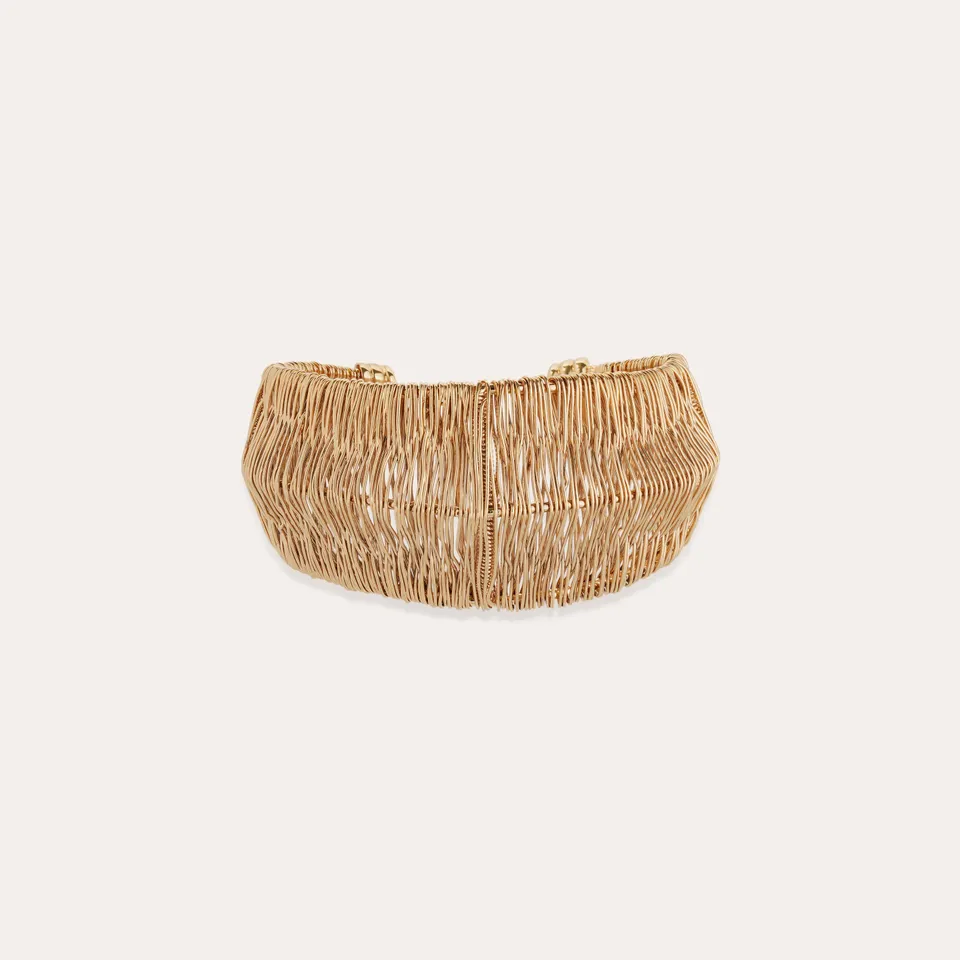 gas-bijoux-bracelet-manchette-izzia-filea-tressage-dor-l-or-fin image 1