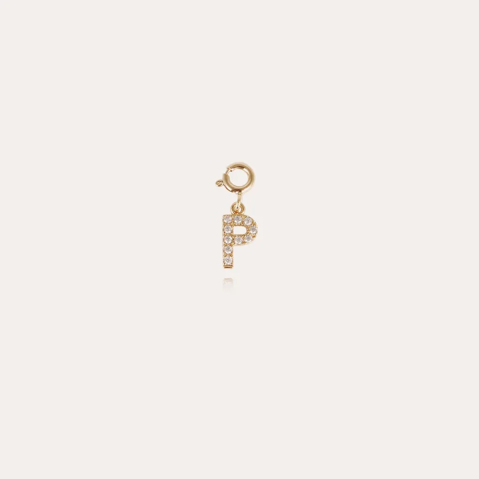 gas-bijoux-charms-pendentif-lettre-p-strass-dor image 1