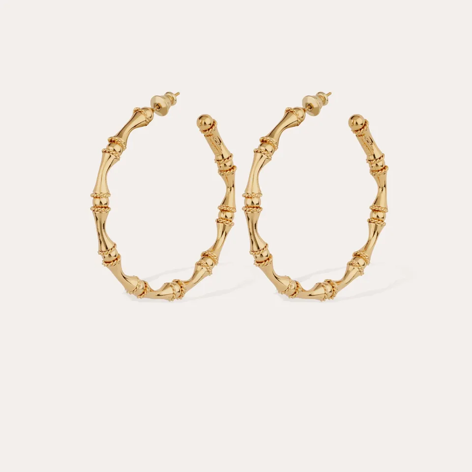 gas-bijoux-boucles-d-oreilles-cr-oles-bambou-dor-es image 1