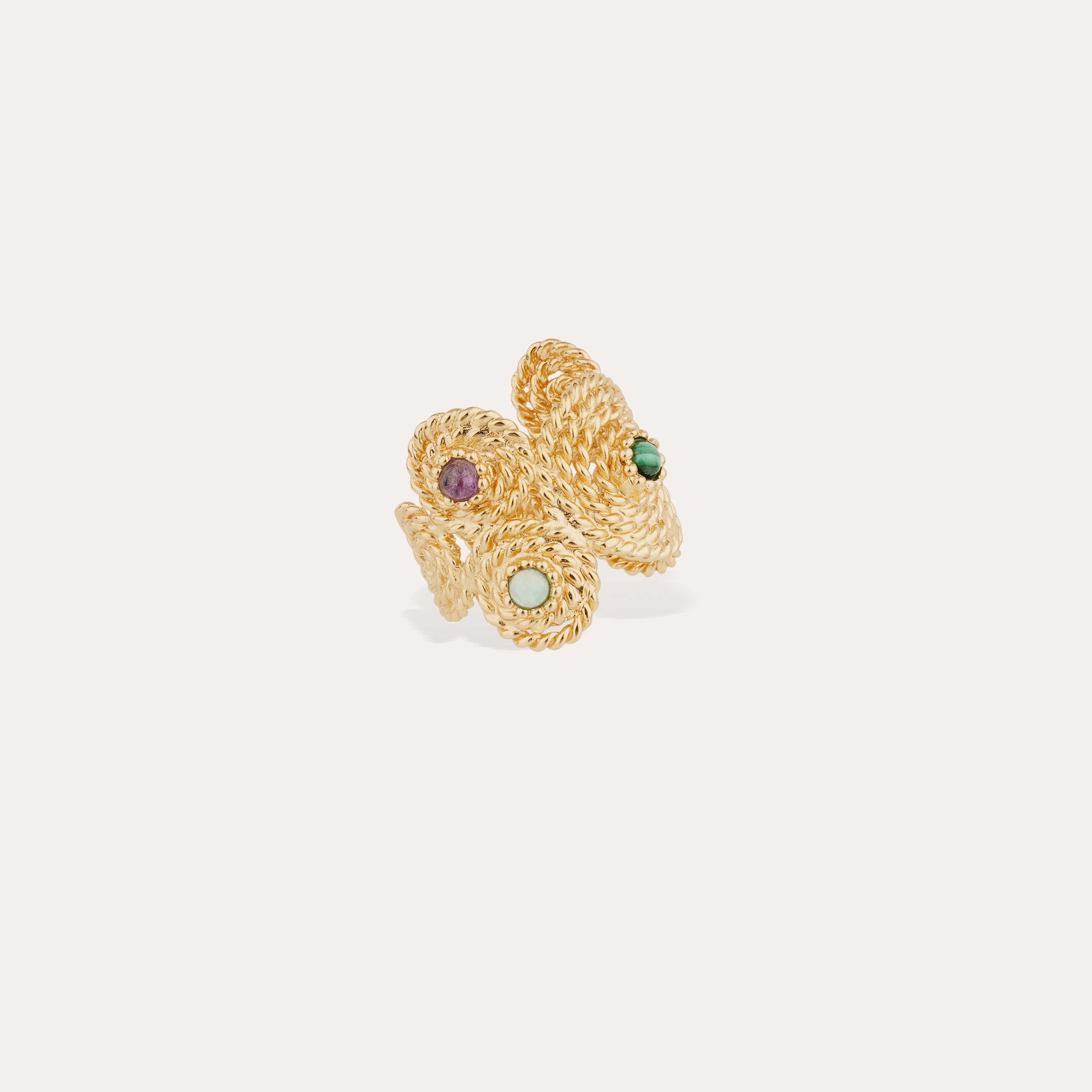 gas-bijoux-bague-mistral-manchette-malachite-am-thyste-amazonite-il-de-tigre image 2