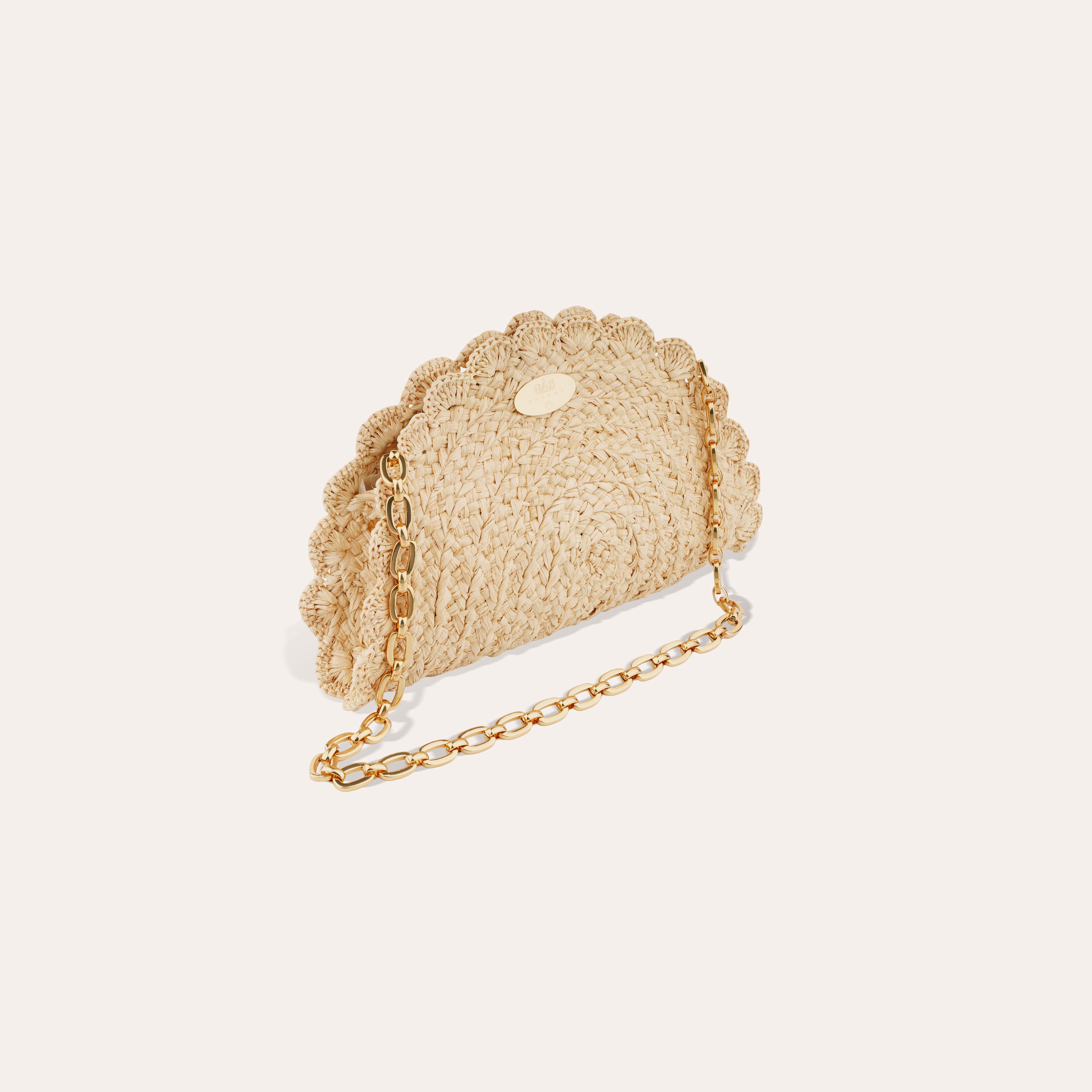 gas-bijoux-sac-pochette-sun-mini-raphia-cru image 1