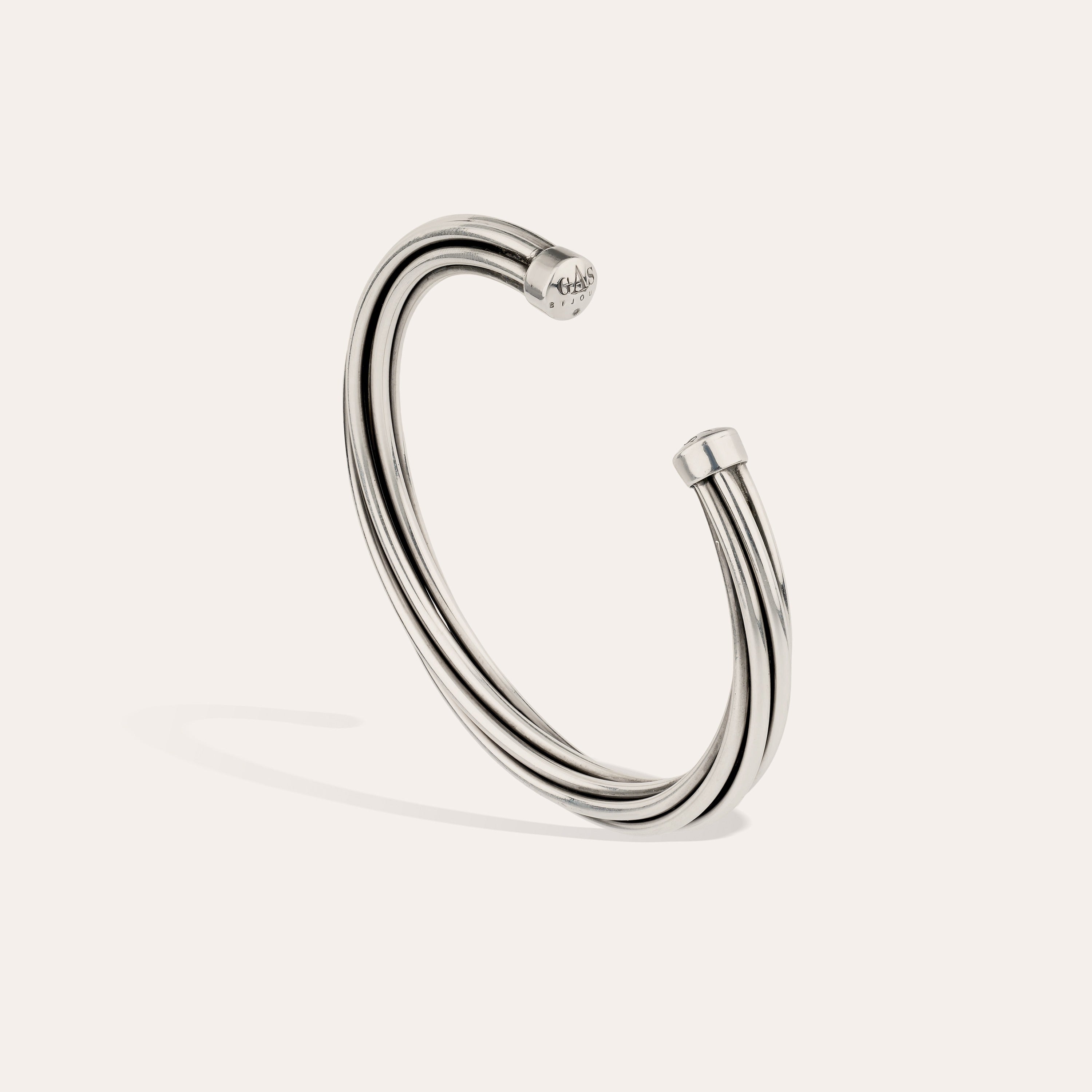 gas-bijoux-bracelet-atik-jonc-argent-quatre-anneaux-entrelac-s image 3