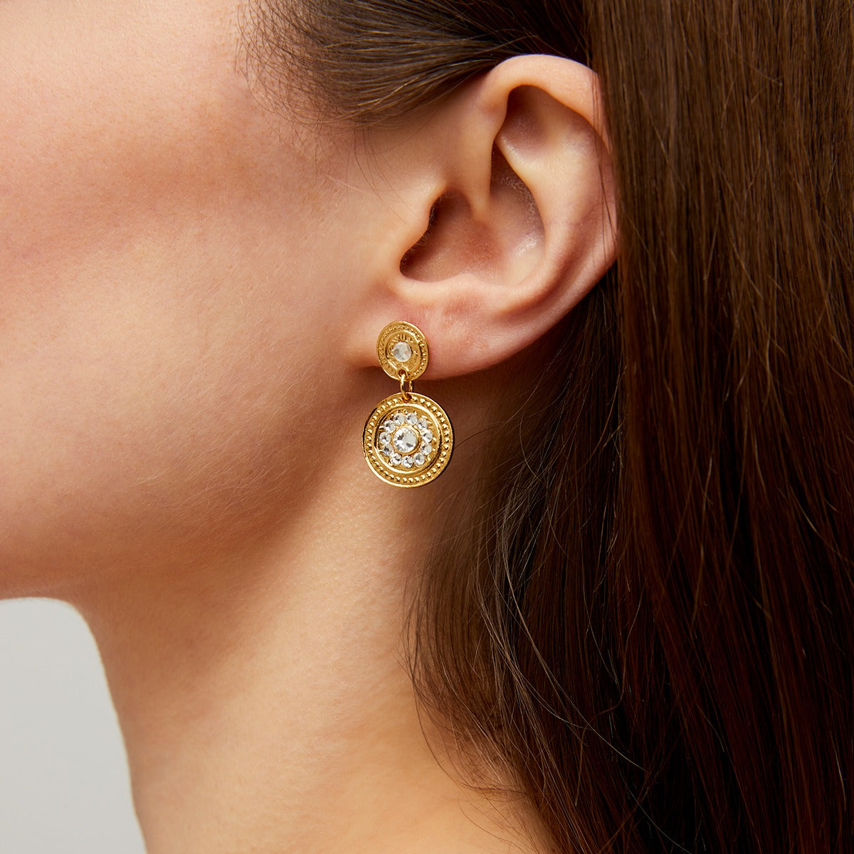gas-bijoux-boucles-d-oreilles-sequin-pendantes-m-daillons-dor-s-l-or-fin-et-stra image 2