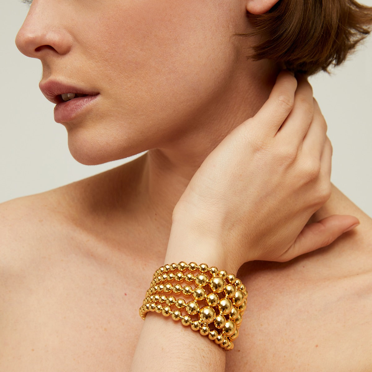 gas-bijoux-bracelet-manchette-multiperla-dor-perles-or-fin image 2