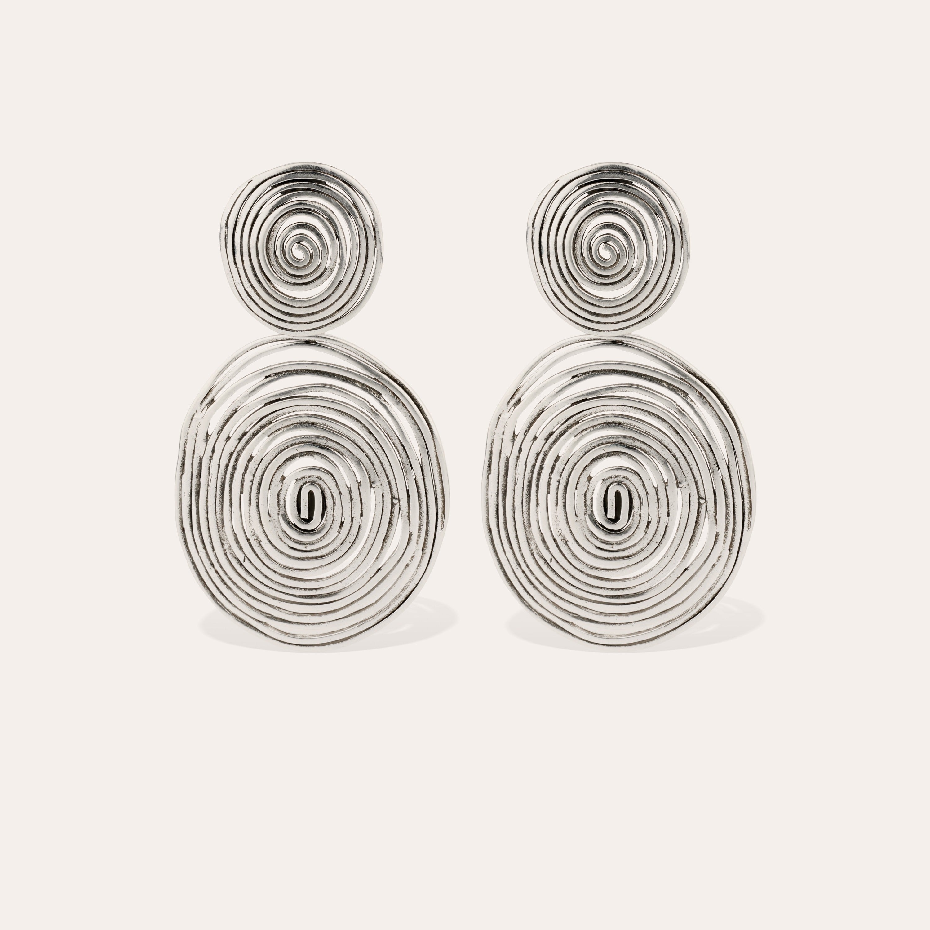 gas-bijoux-boucles-d-oreilles-wave-grand-mod-le-argent-es-martel-es-la-main image 1