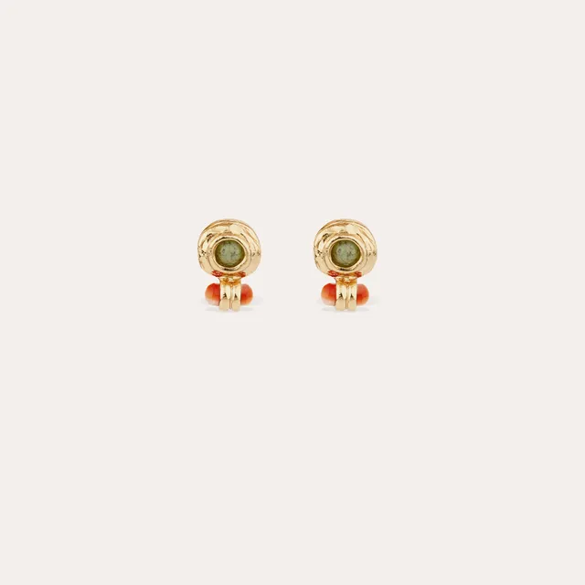 gas-bijoux-boucles-d-oreilles-puces-amarante-mini-dor-es-cabochons image 1