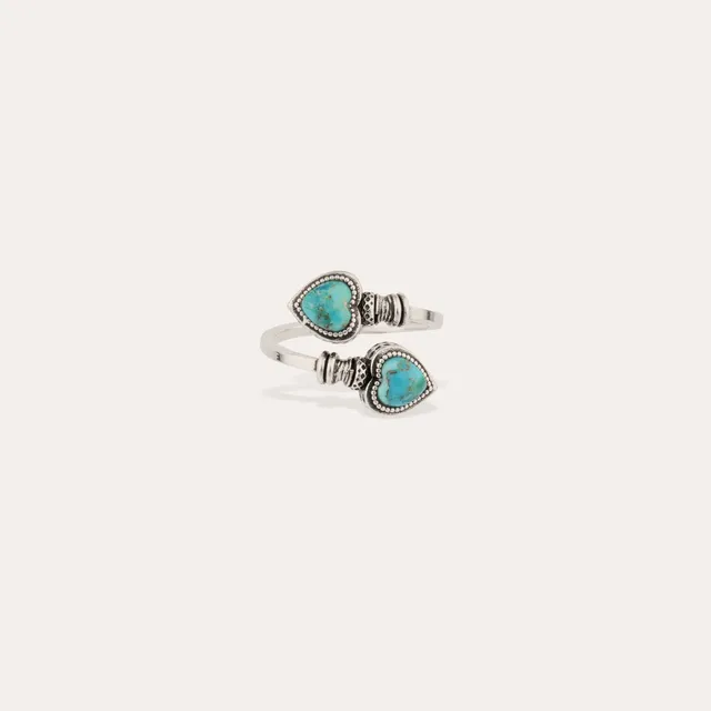 gas-bijoux-bague-duality-amore-turquoise image 1