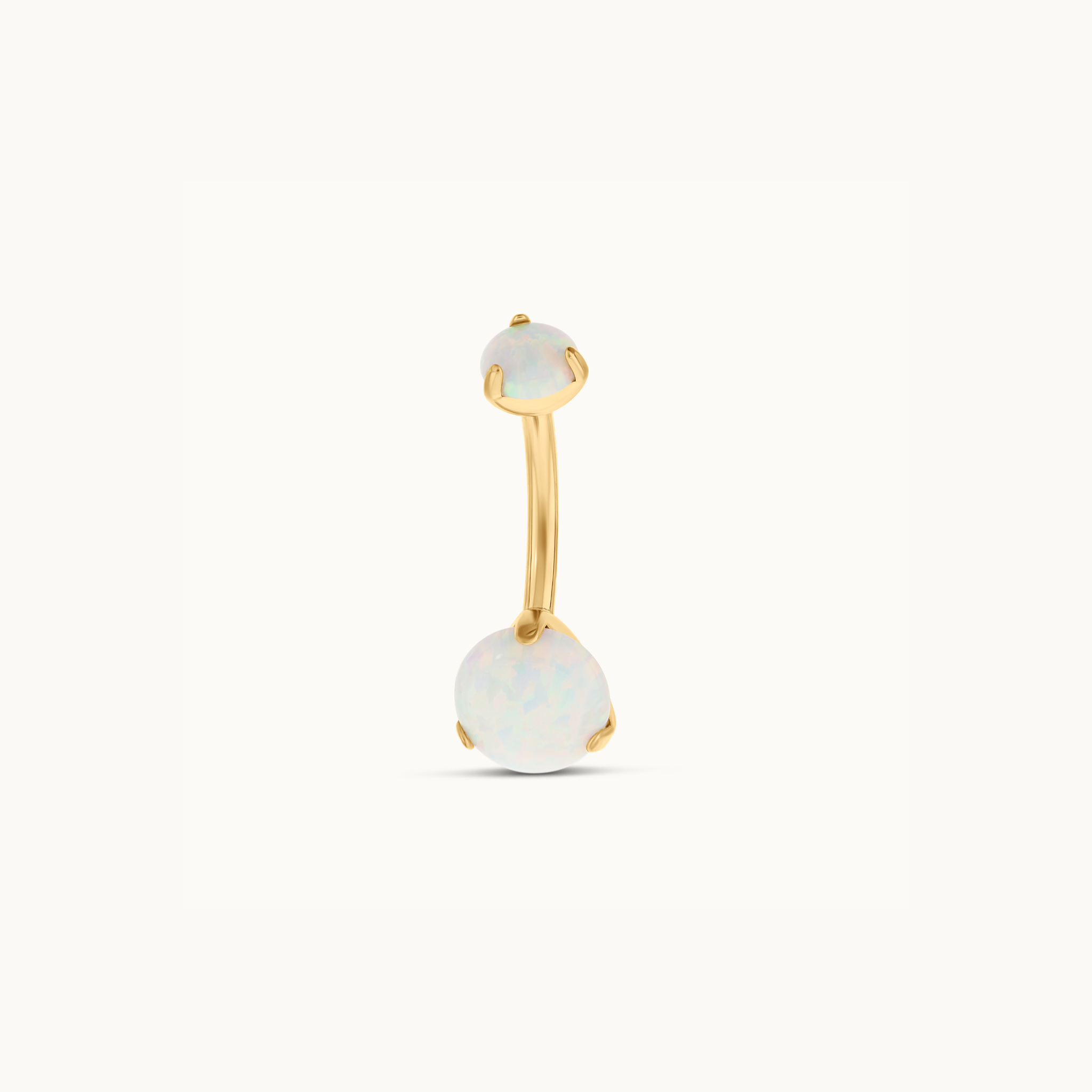 obsidian-piercing-polaris-opale-piercing-nombril-en-titane-opale-iris-e image 1