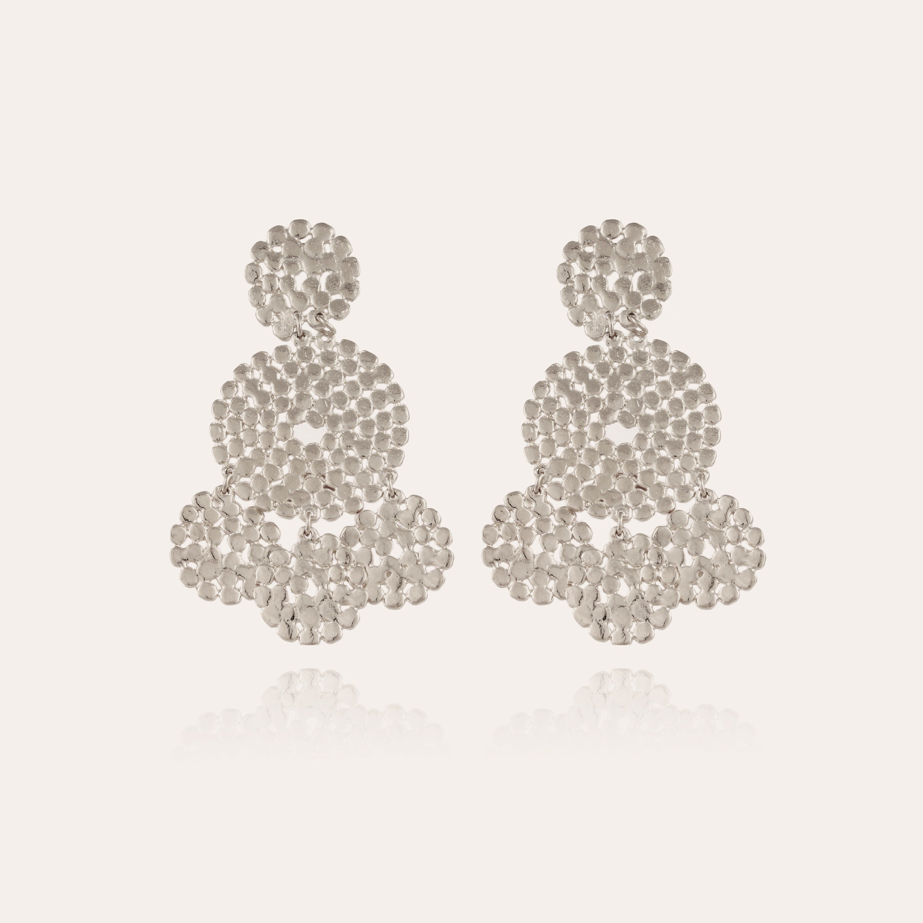 gas-bijoux-boucles-d-oreilles-lucky-sequin-petit-mod-le-argent image 1