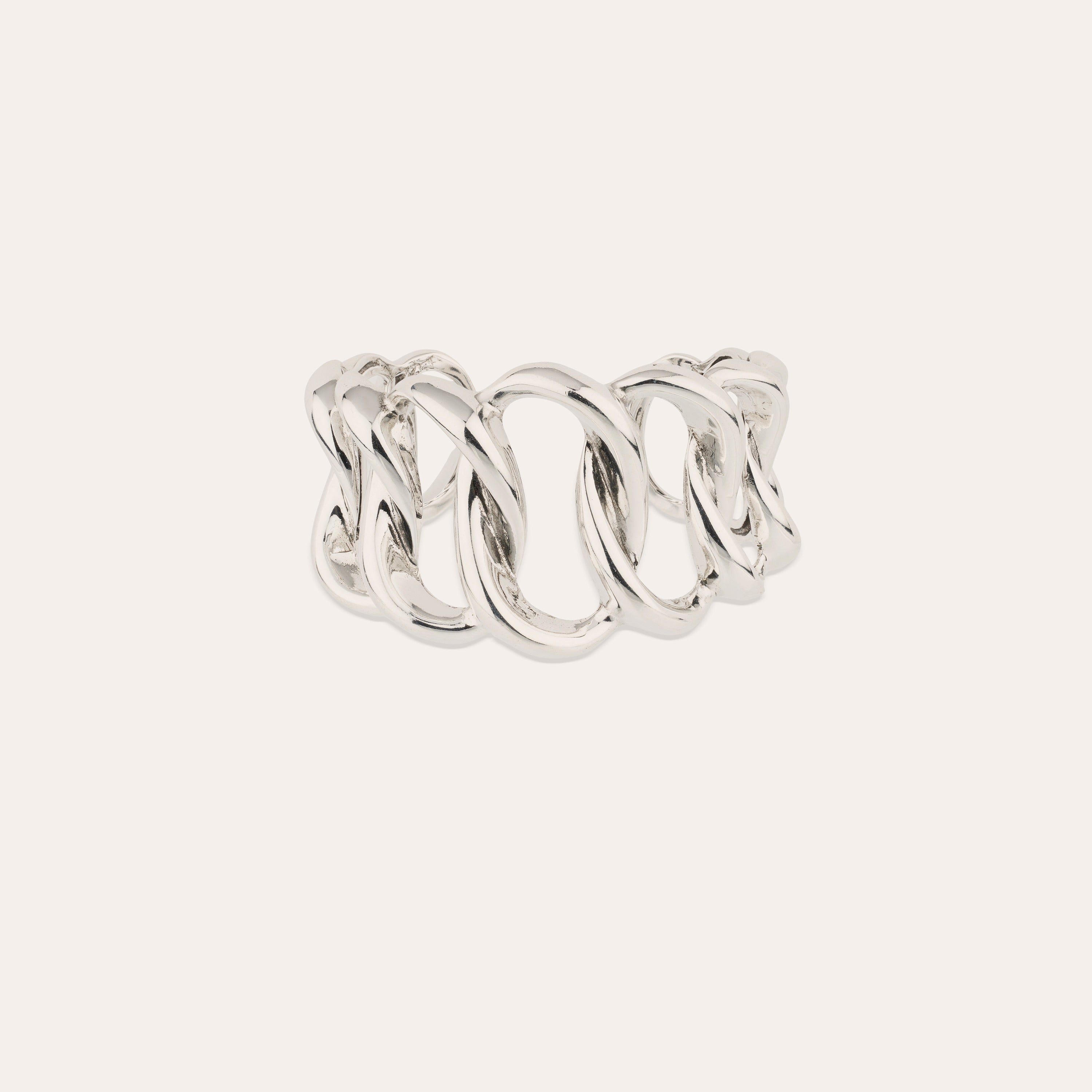 gas-bijoux-bracelet-manchette-bronx-argent image 1