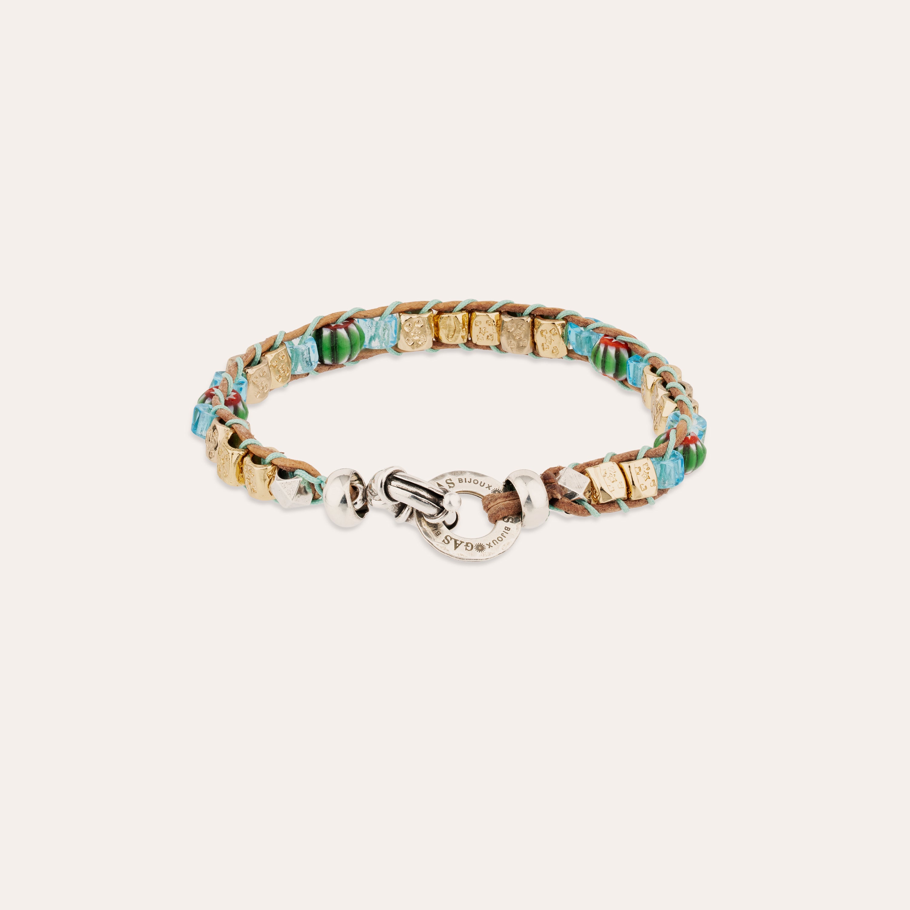 gas-bijoux-bracelet-ever-double-perles-de-verre-et-rocaille image 1