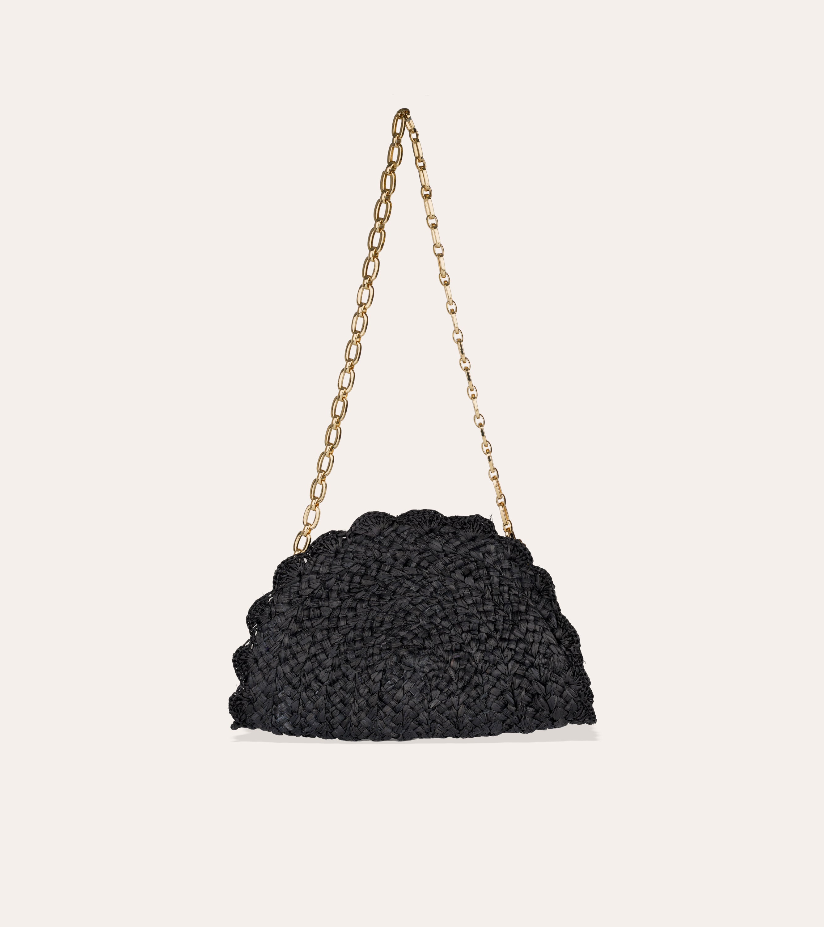 gas-bijoux-sac-pochette-sun-mini-raphia-noir image 3