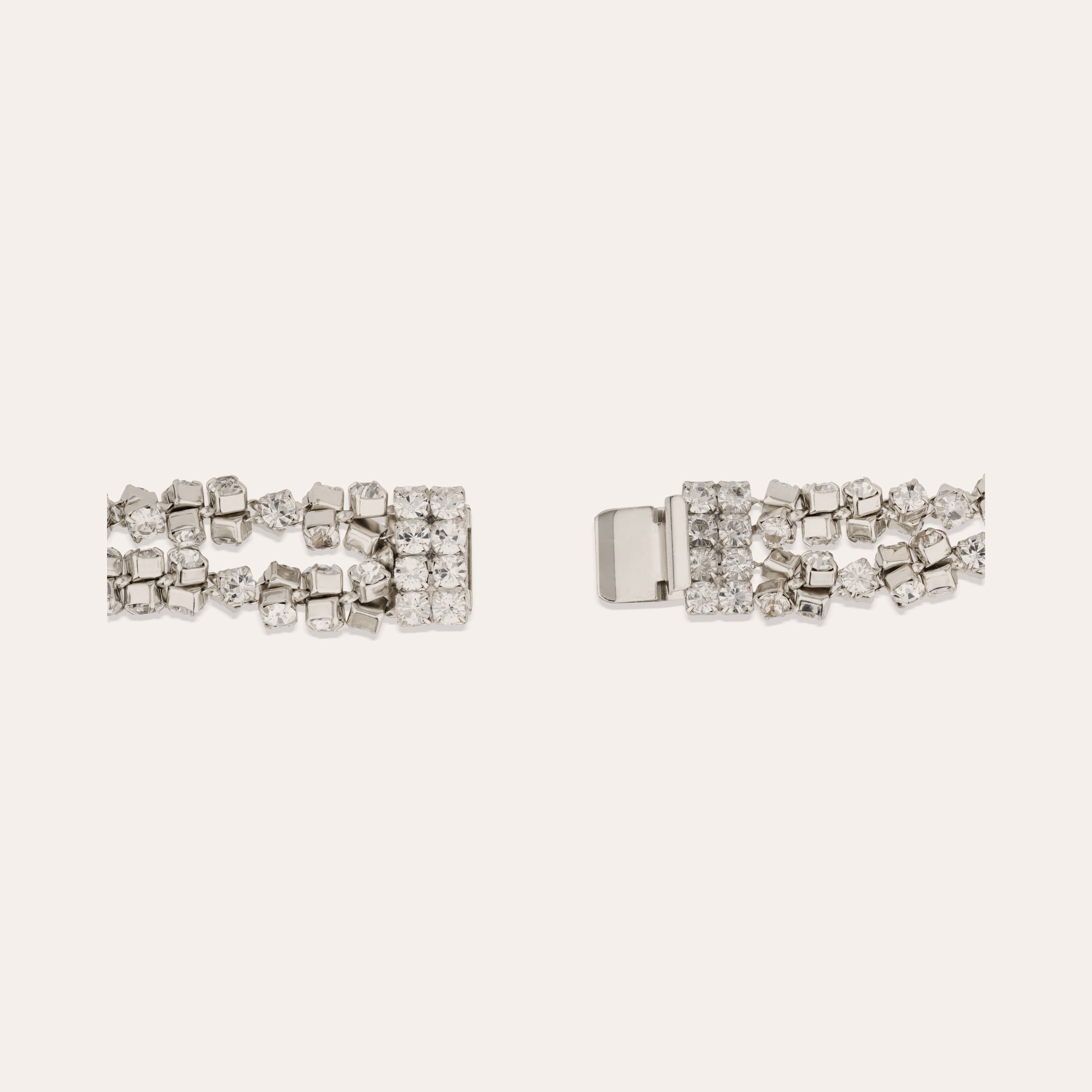 gas-bijoux-trevise-bracelet-double-rangs-strass-mont-s-griffes-recouvert-de-rhod image 2