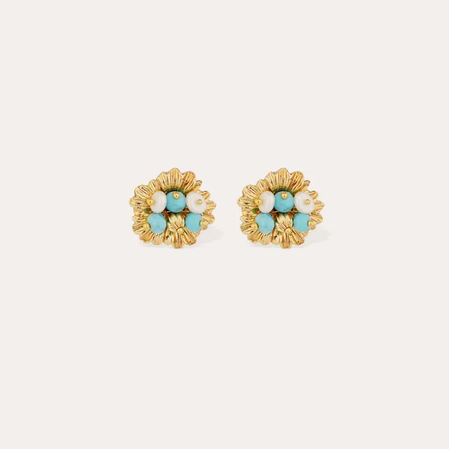 gas-bijoux-boucles-d-oreilles-puces-azal-e-turquoise-nacre-blanche image 1