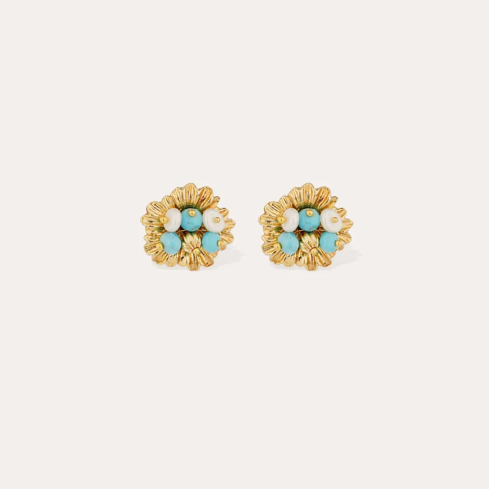 gas-bijoux-boucles-d-oreilles-puces-azal-e-turquoise-nacre-blanche image 1