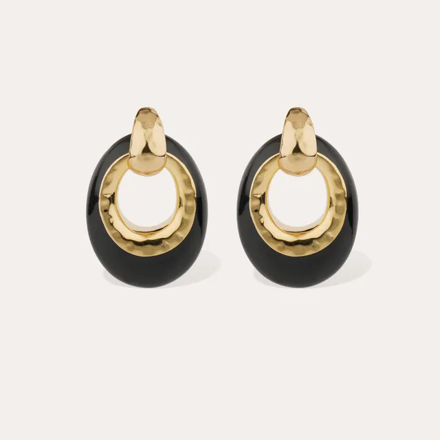 gas-bijoux-boucles-d-oreilles-selva-grand-mod-le-ac-tate-noir-dor image 1