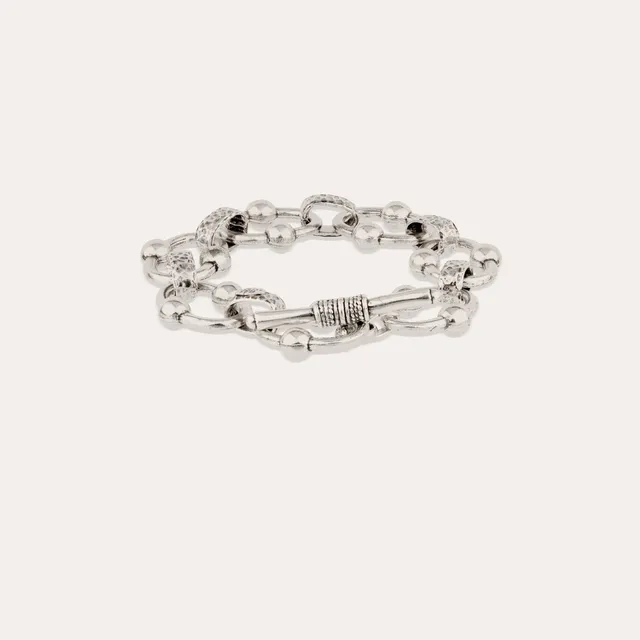 gas-bijoux-bracelet-rivage-argent-cha-ne-maillons-polis-main-fermoir-barrette image 1