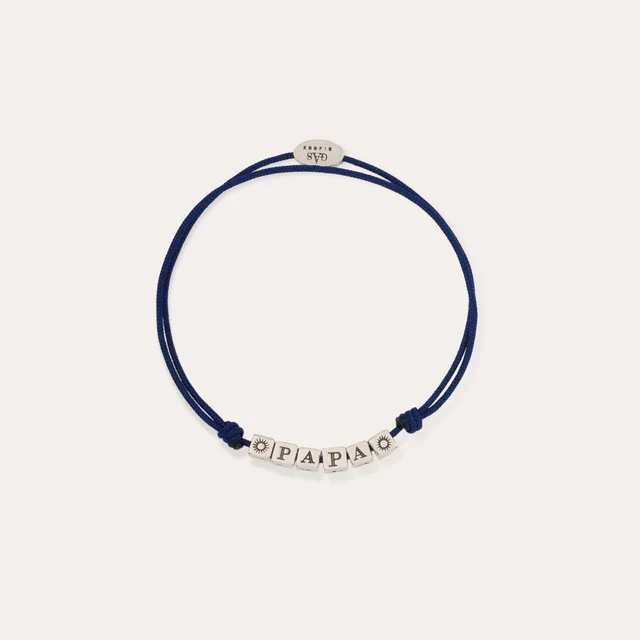 gas-bijoux-bracelet-papa-grand-mod-le-argent-ajustable image 1