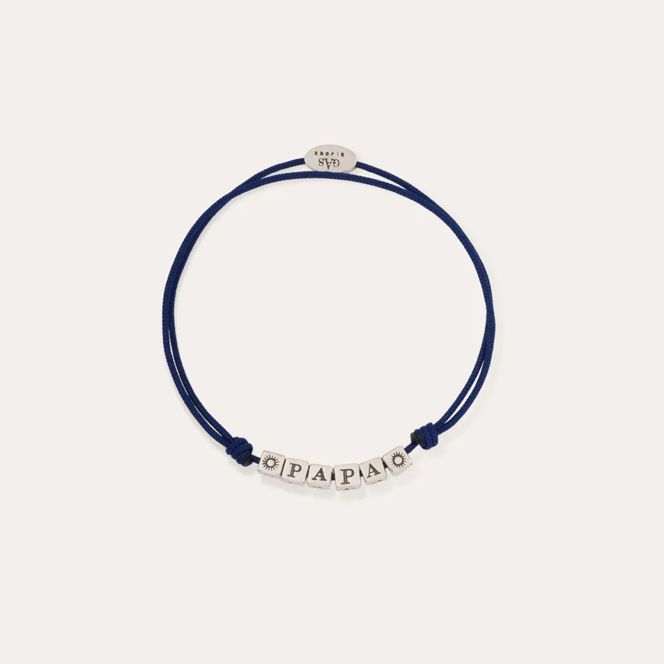 gas-bijoux-bracelet-papa-grand-mod-le-argent-ajustable image 1