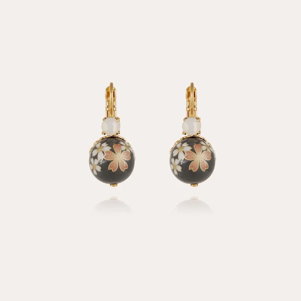 gas-bijoux-d-calco-mini-boucles-d-oreilles-boule-chinoise-r-sine-color-e-dor-e-l image 1