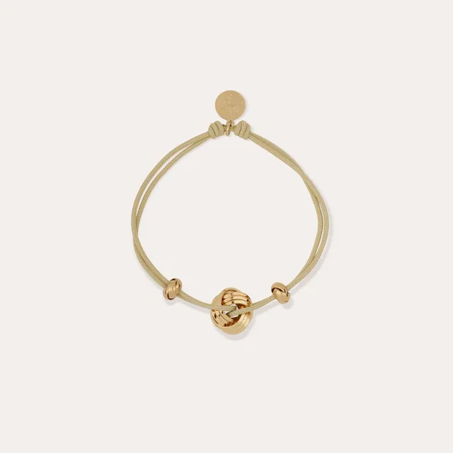 gas-bijoux-bracelet-lien-atik-dor-boucle-d-anneaux-entrelac-s-ajustable image 1