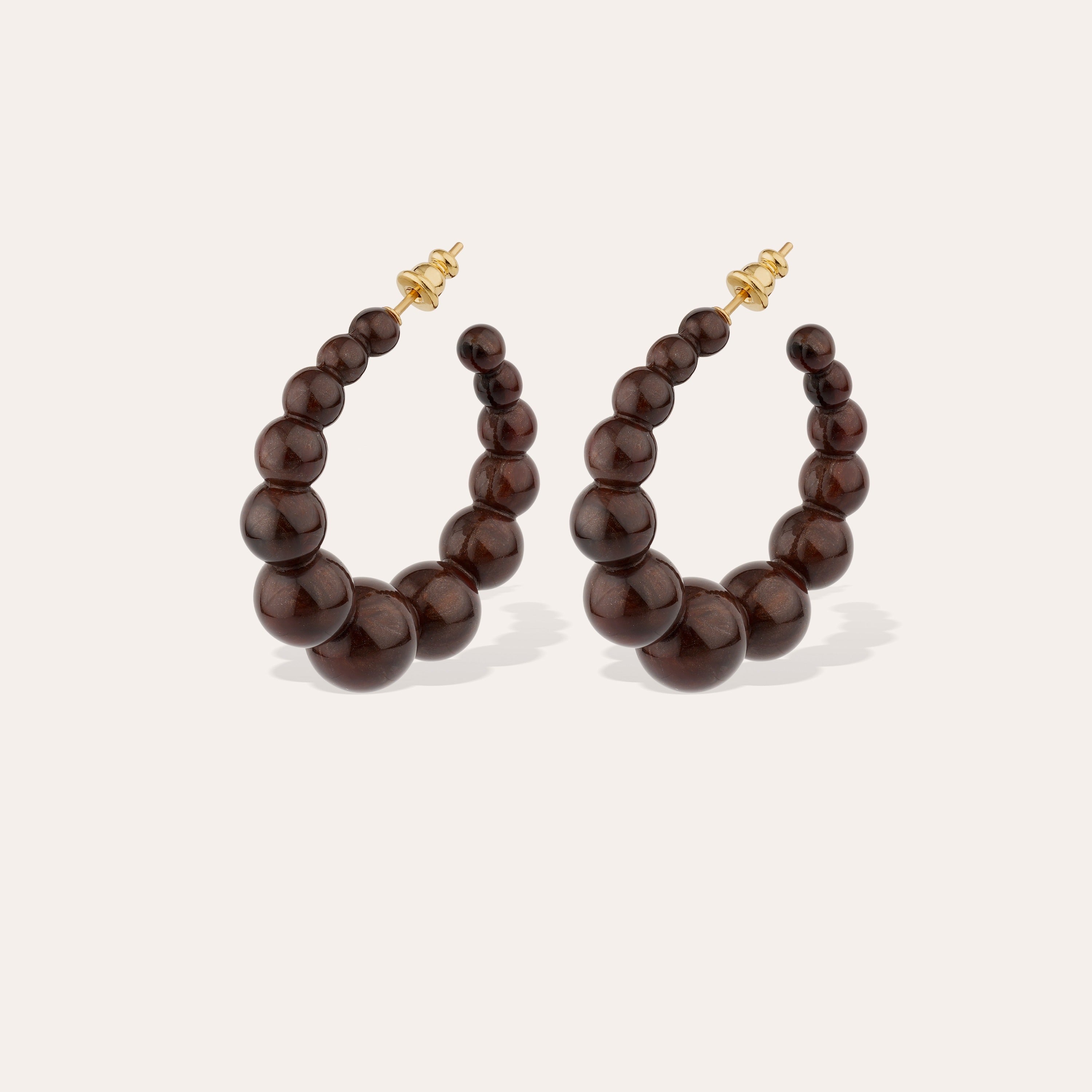 gas-bijoux-andy-petit-mod-le-marron-boucles-d-oreilles-cr-oles-ac-tate-d-grad image 1