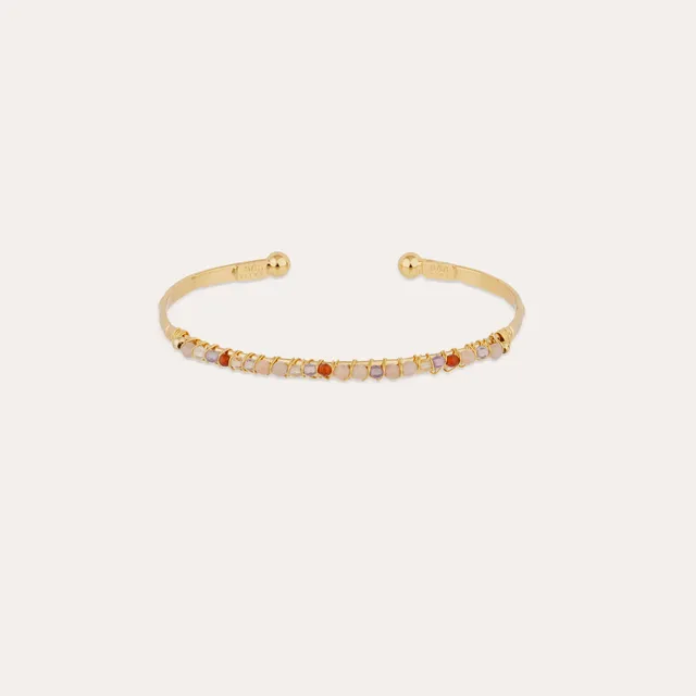 gas-bijoux-bracelet-lyre-jonc-petit-mod-le-dor-am-thyste-labradorite-perles-de-p image 1