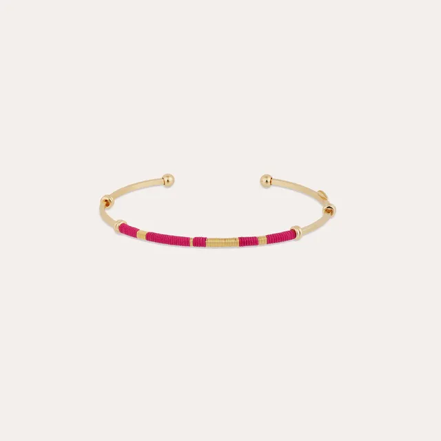 gas-bijoux-bracelet-jonc-zanzibar-dor-l-or-fin-fils-color-s-ajustable image 1
