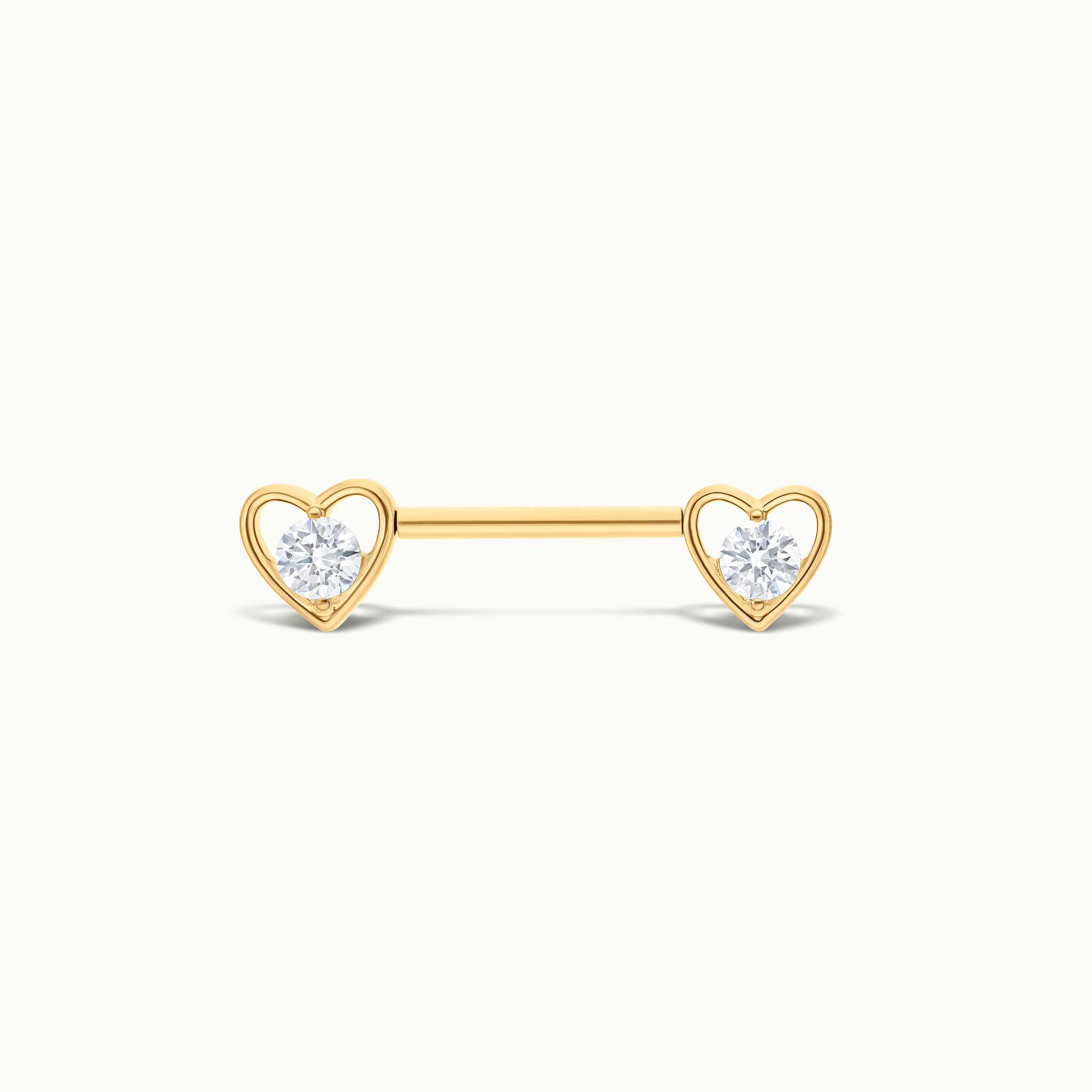 obsidian-piercing-keur-barbell-t-ton-double-c-ur-zircons-titane image 1