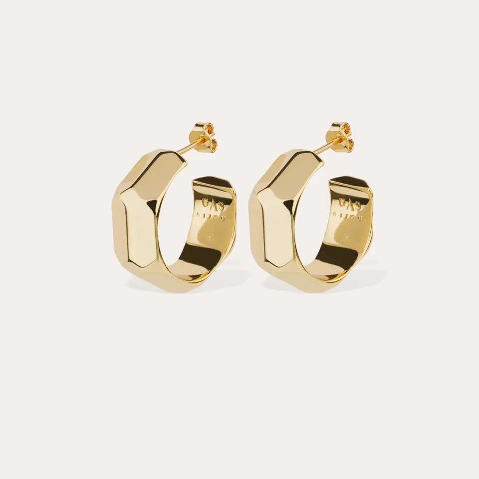gas-bijoux-boucles-d-oreilles-cr-oles-mila-dor-es-l-or-fin image 1