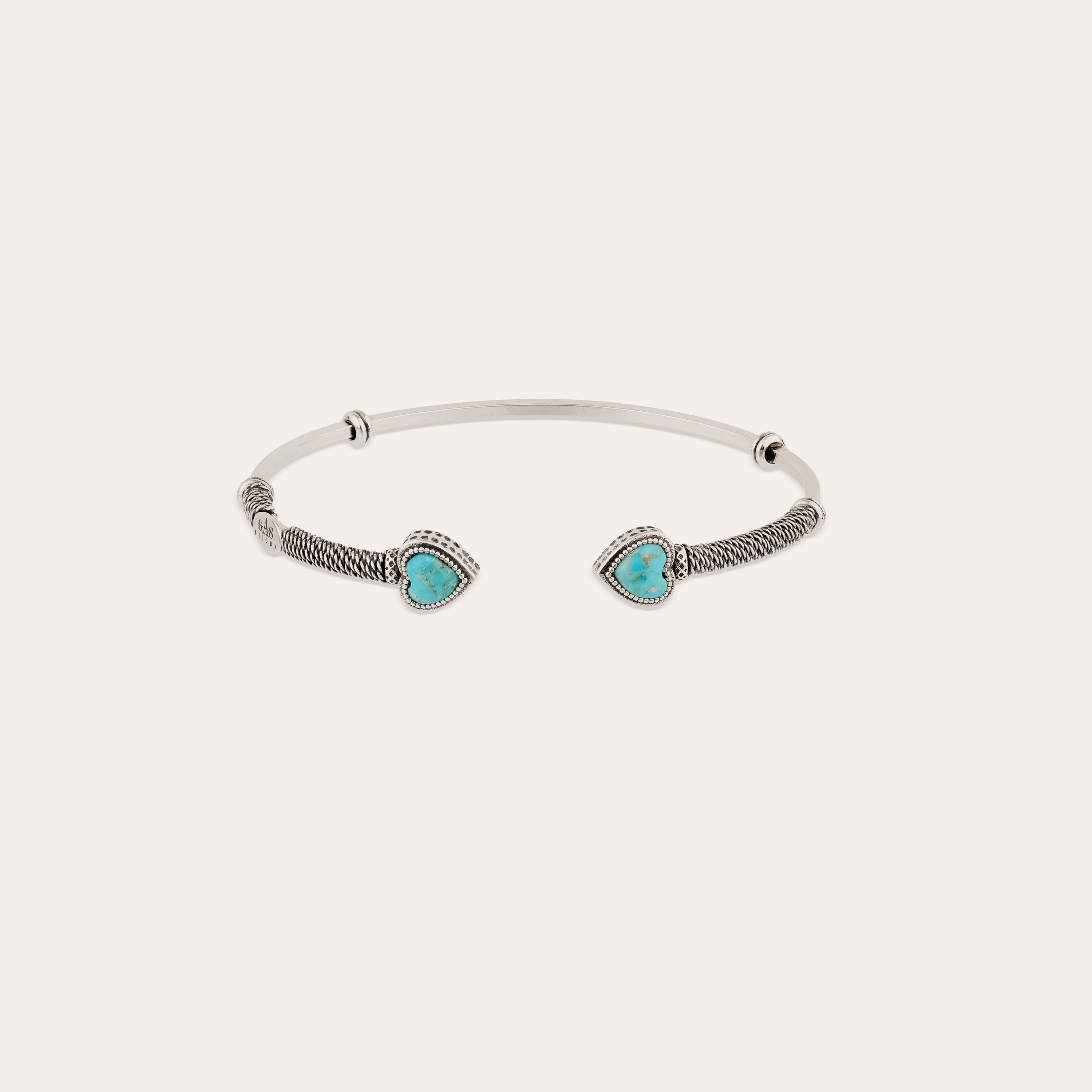 gas-bijoux-bracelet-duality-amore-argent-turquoise image 1