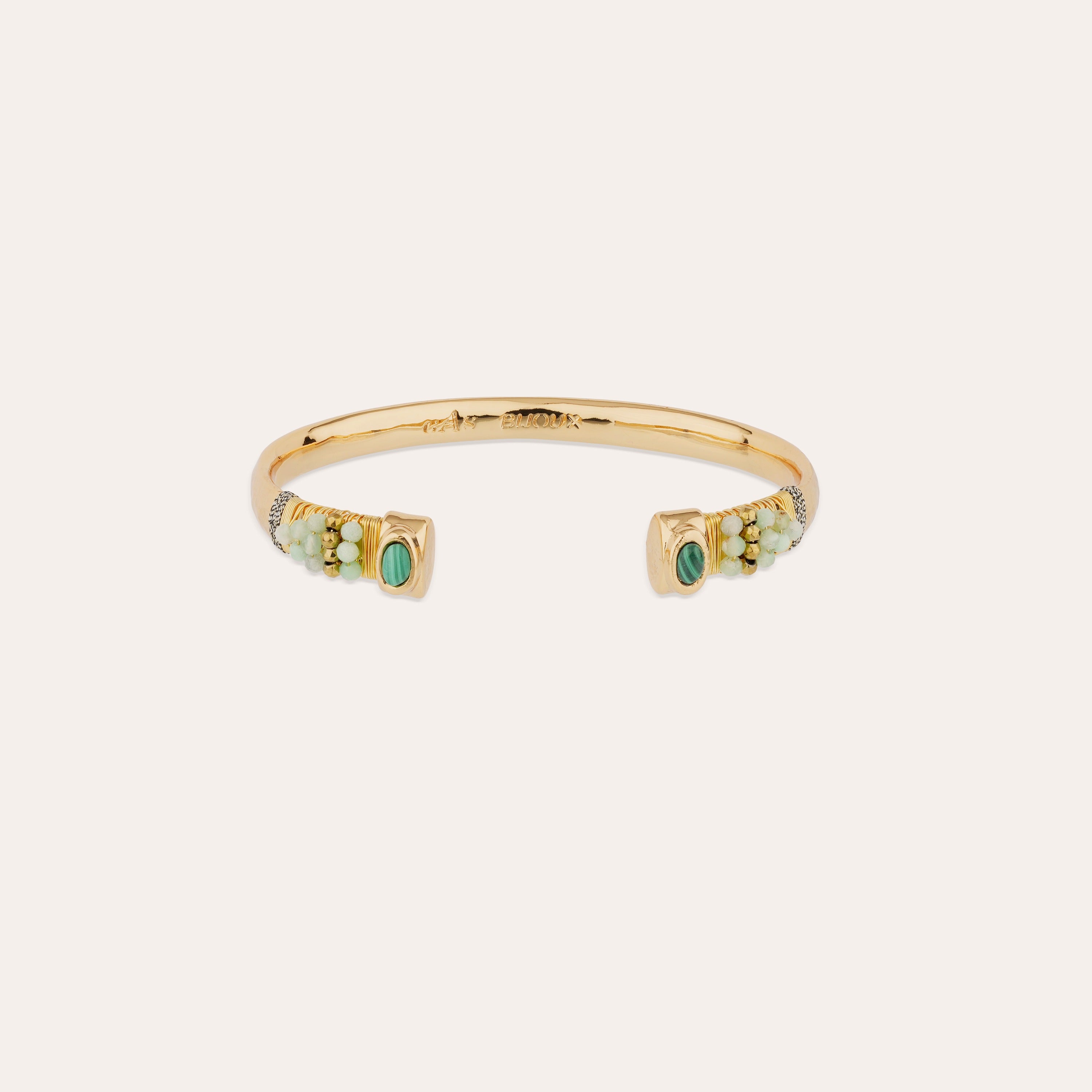 gas-bijoux-bracelet-sarina-dor-malachite image 1