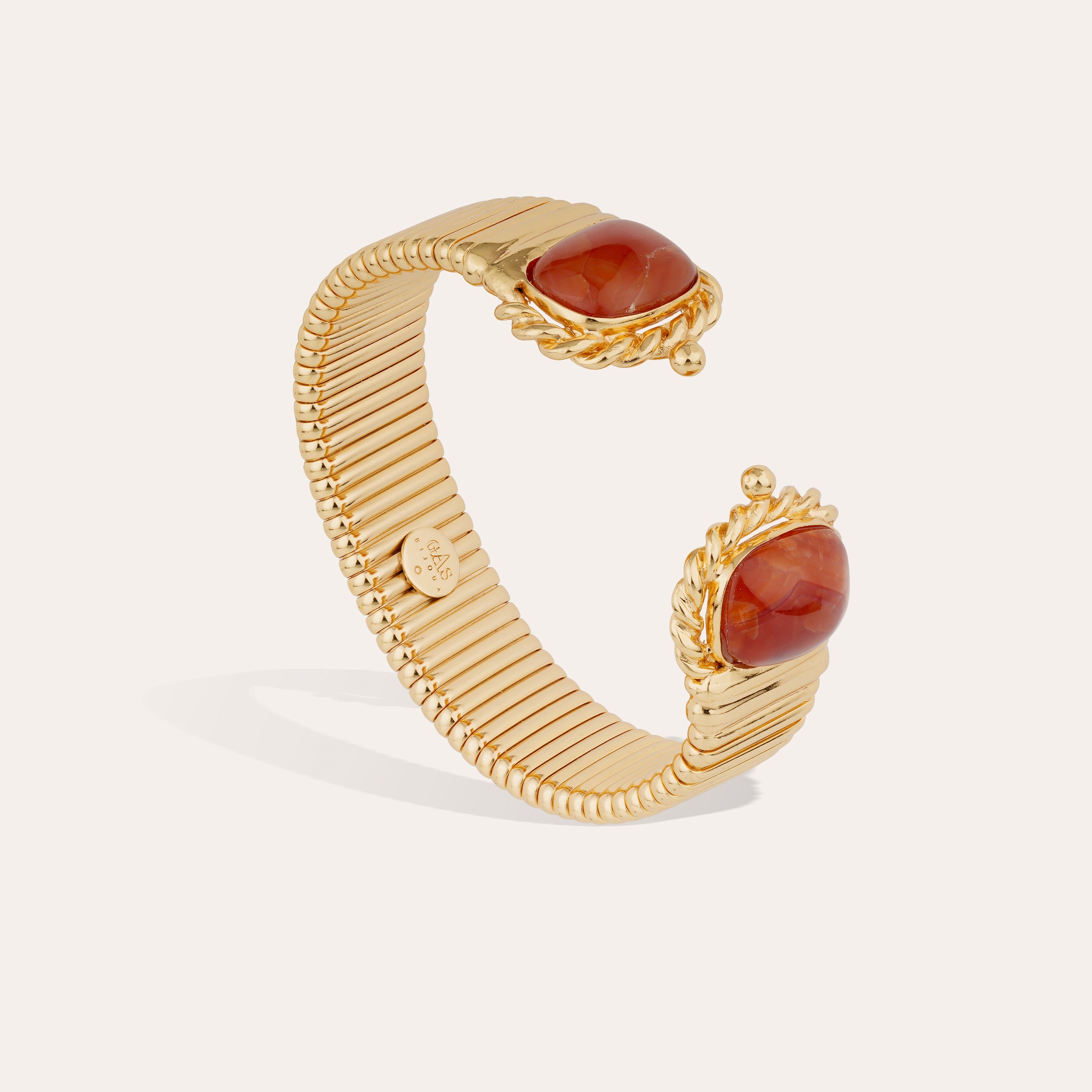 gas-bijoux-bracelet-amarante-double-dor-cornaline image 3