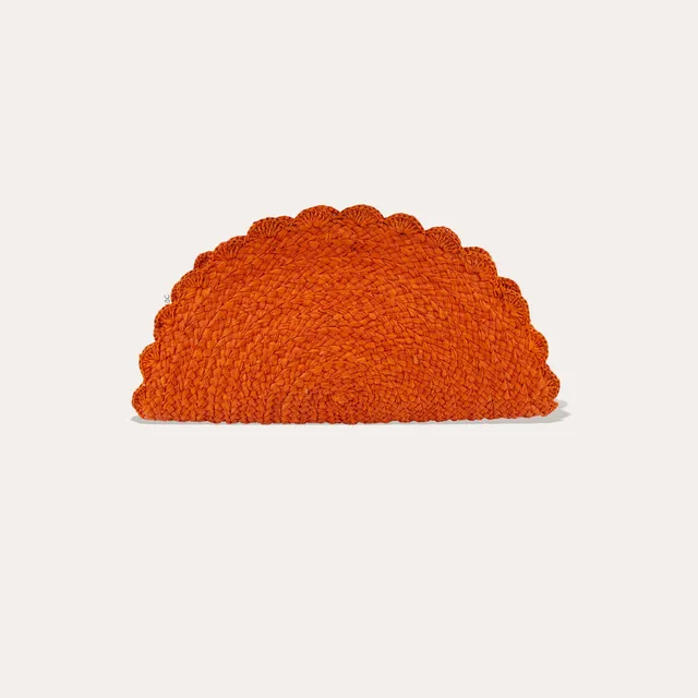 gas-bijoux-sac-pochette-sun-raphia-orange image 1