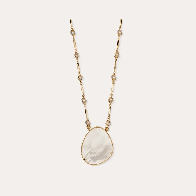 gas-bijoux-sautoir-perla-gipsea-grand-mod-le-nacre-blanche-cha-ne-dor-e-l-or-fin image 1