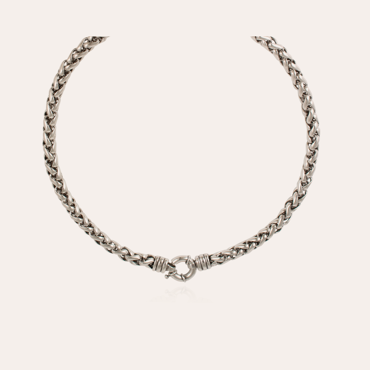 gas-bijoux-collier-alex-argent-large-cha-ne-ronde-maillons image 3